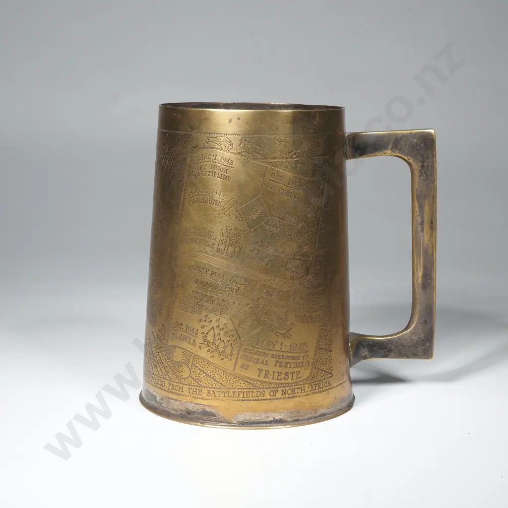 WW2 Trench Art Beer Jug - RSA Fundraiser  Image 1++