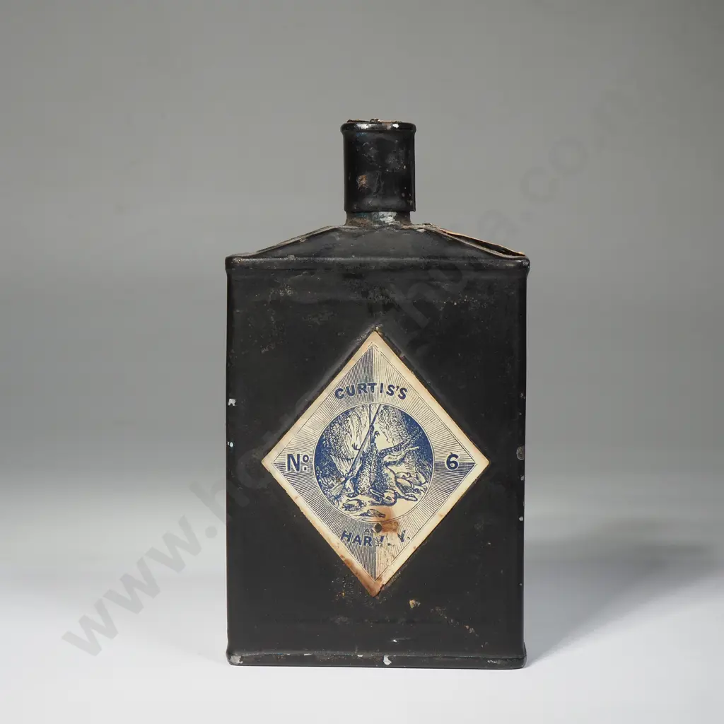 Antique 'The Diamond' Curtis's & Harvey Gunpowder Cannister Image 1++