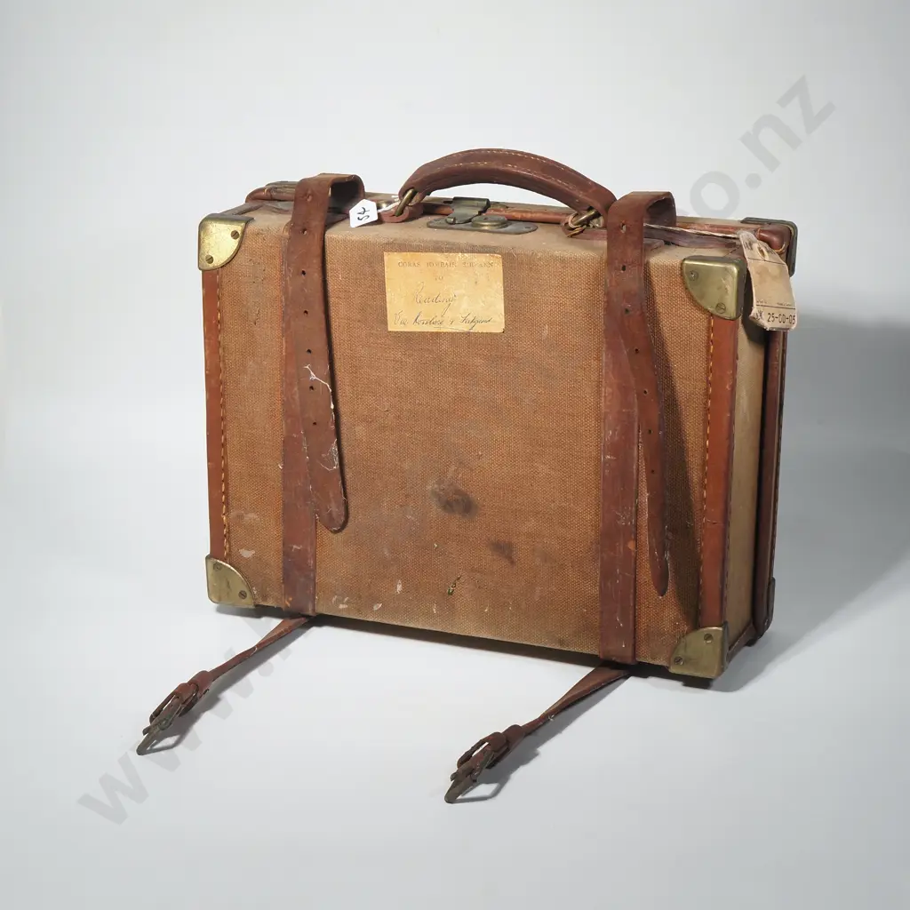 Antique Army & Navy Store Ammunition Suitcase Image 1++