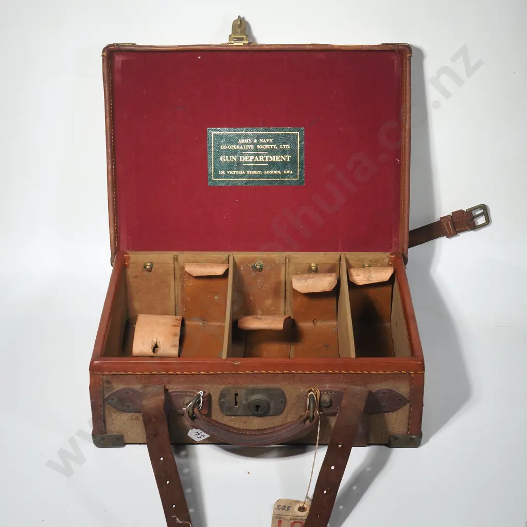 Antique Army & Navy Store Ammunition Suitcase Image 1++