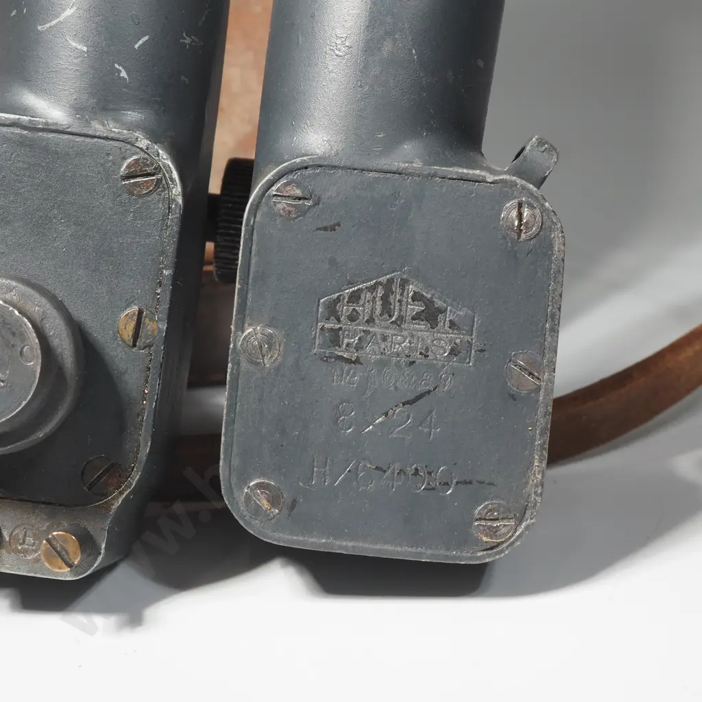 German WW2 Issue Huet 8 x 24 hand held Periscope Rabbit Ear Binoculars Image 1++