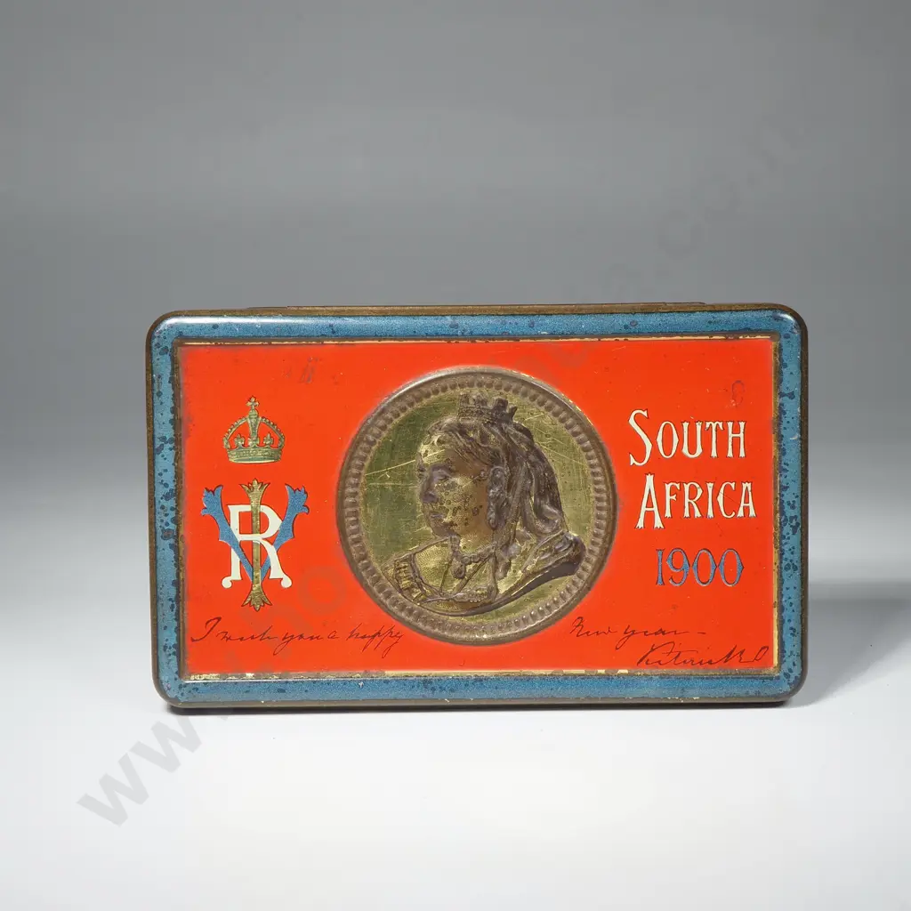 Boer War Chocolate Tin & Associated Ephemera Image 1++