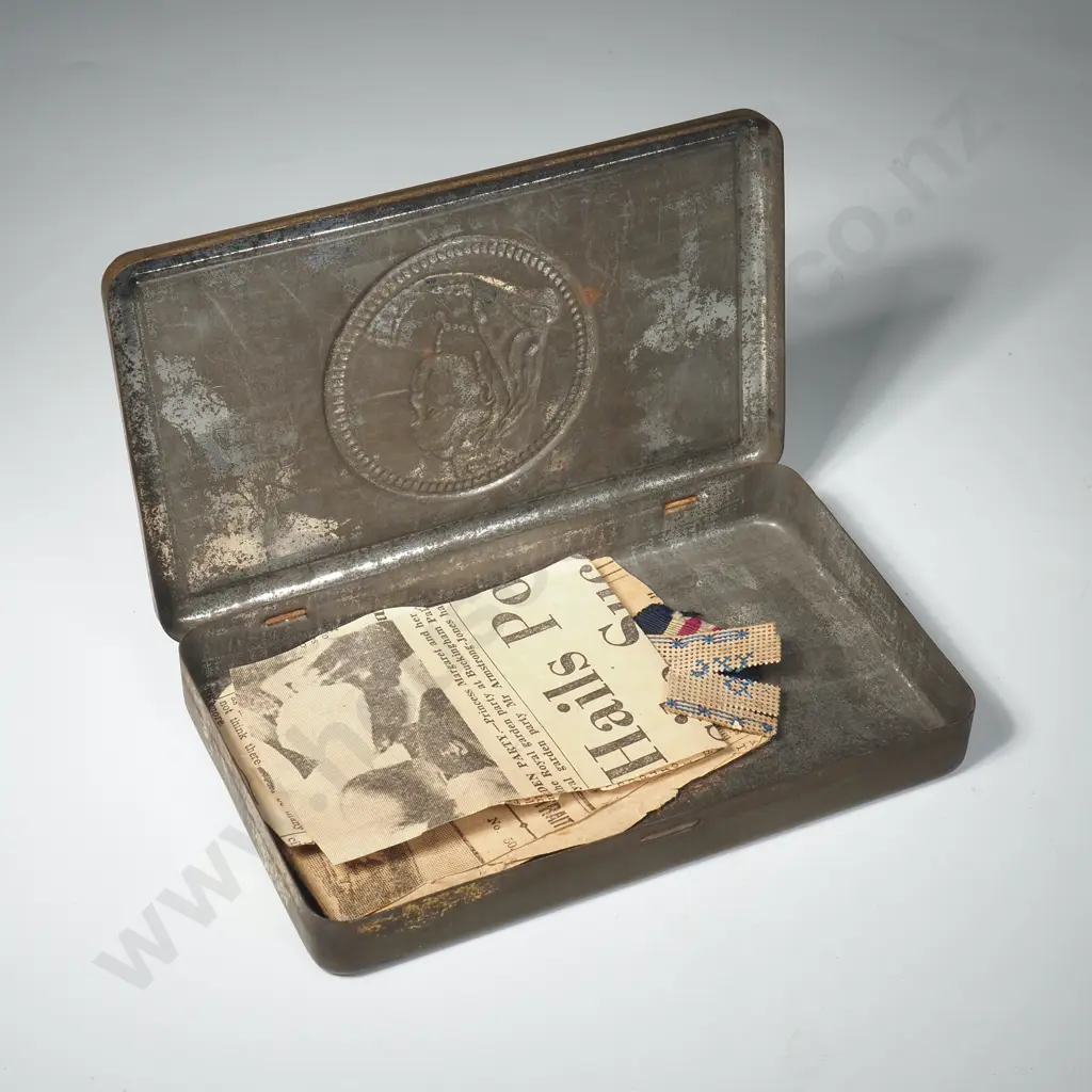 Boer War Chocolate Tin & Associated Ephemera Image 1++