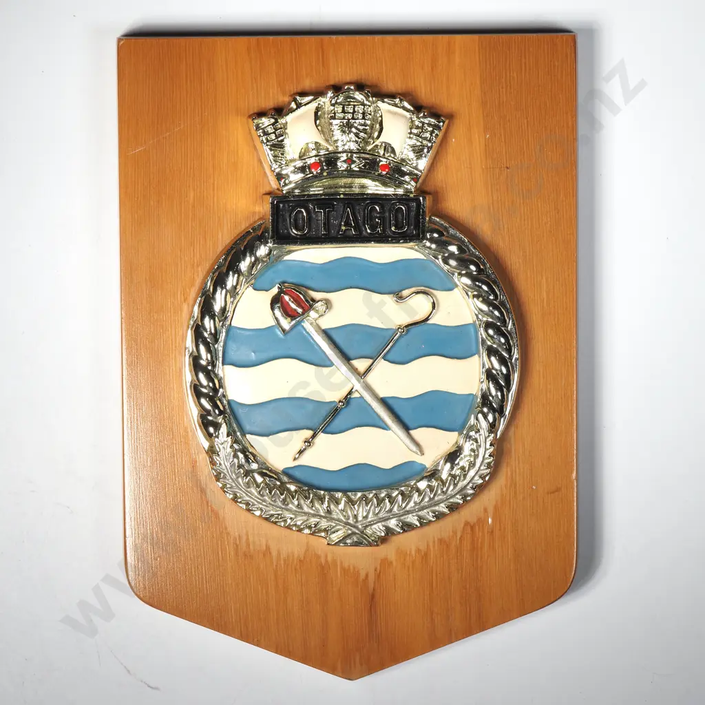 HMNZS Otago Ships Plaque Image 1++
