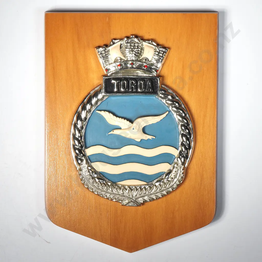 HMNZS Toroa Ship Plaque Image 1++