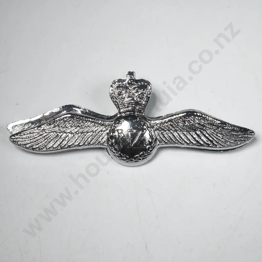 RNZAF Metal Pilot Wings Image 1++