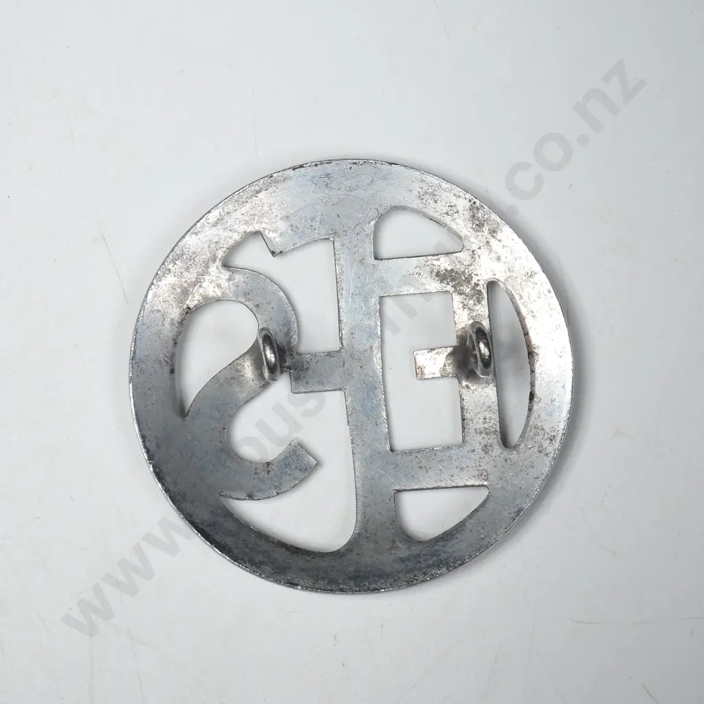 Emergency Fire Service Office Cap Badge  Image 1++