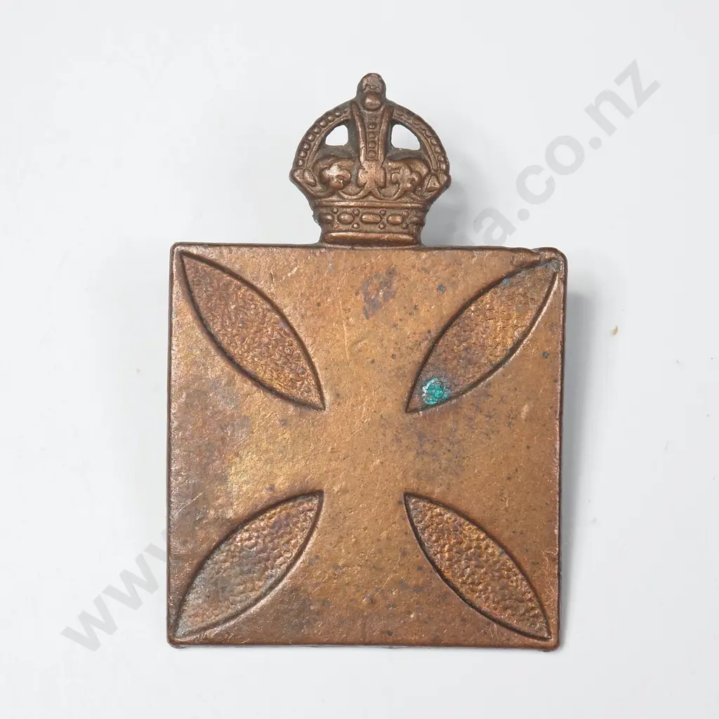 WW1 New Zealand Chaplains Cap Badge Image 1++