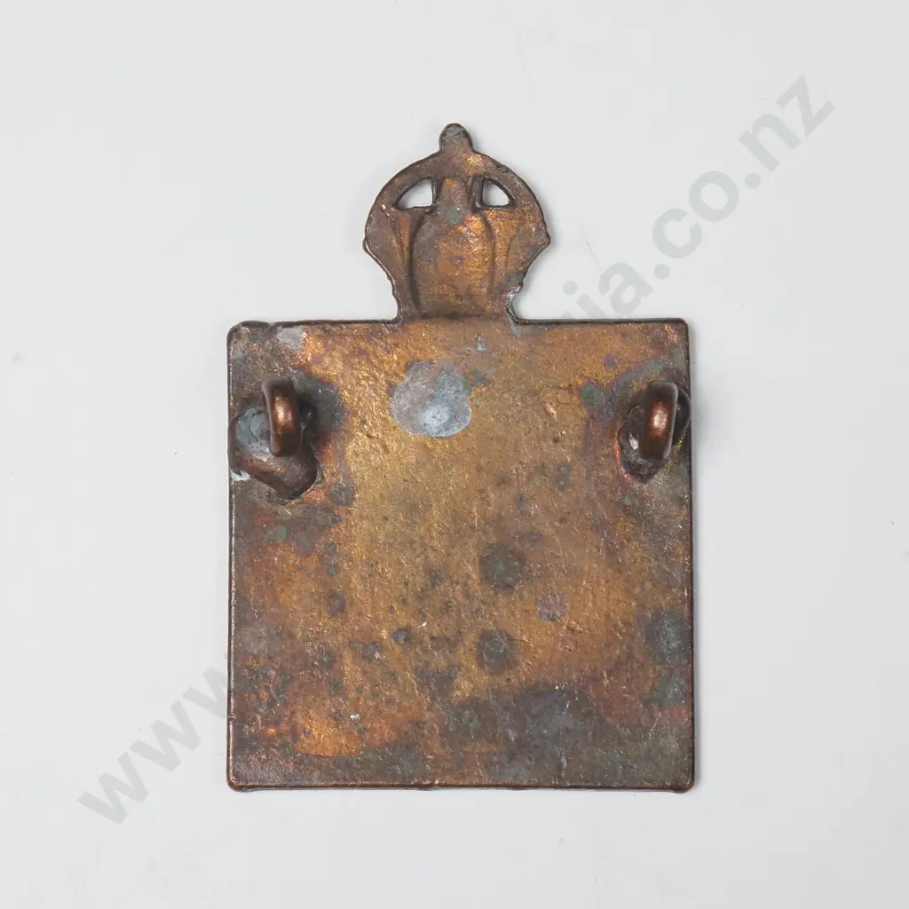 WW1 New Zealand Chaplains Cap Badge Image 1++