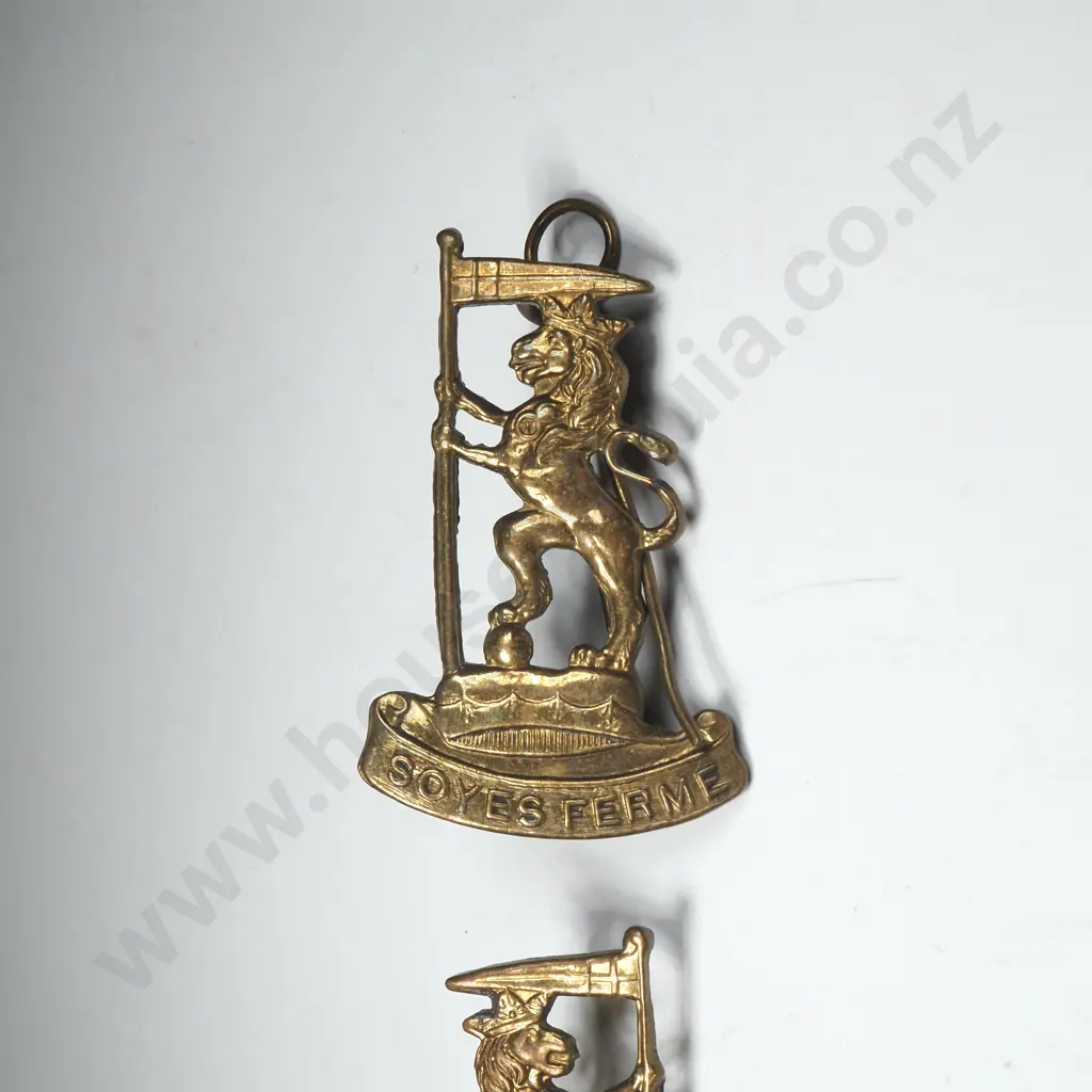 Three New Zealand Rifle Brigade Badges Image 1++