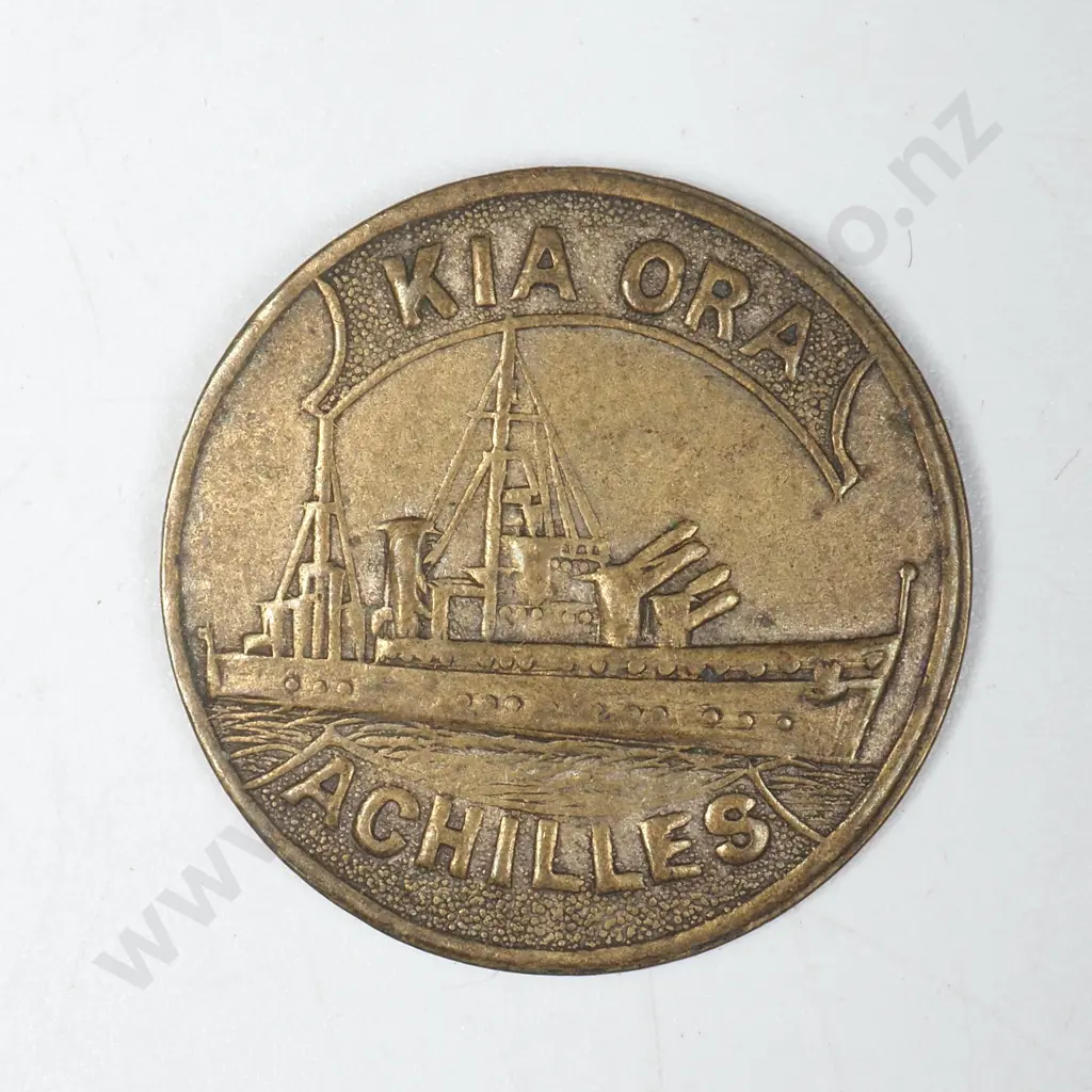 New Zealand "Kia Ora Achilles" Token  Image 1++