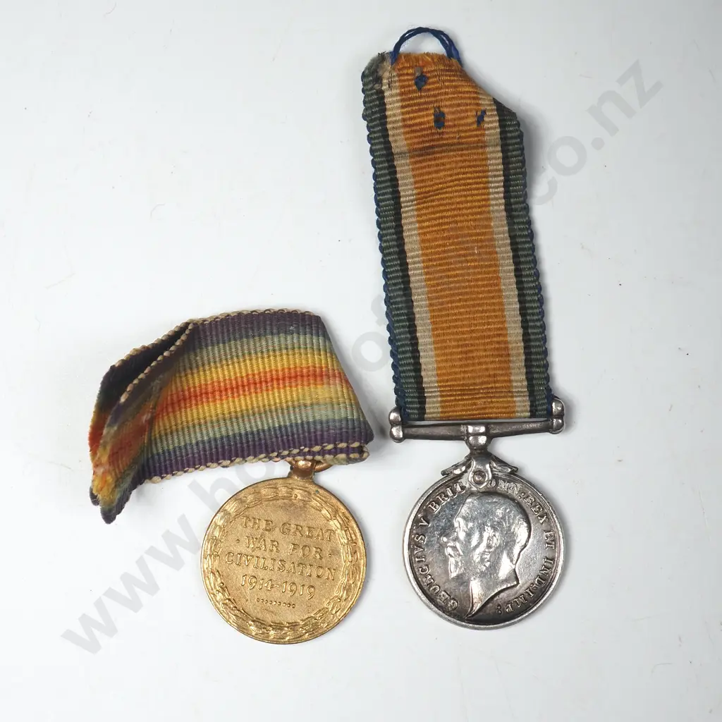 WW1 Miniature Pair  Image 1++