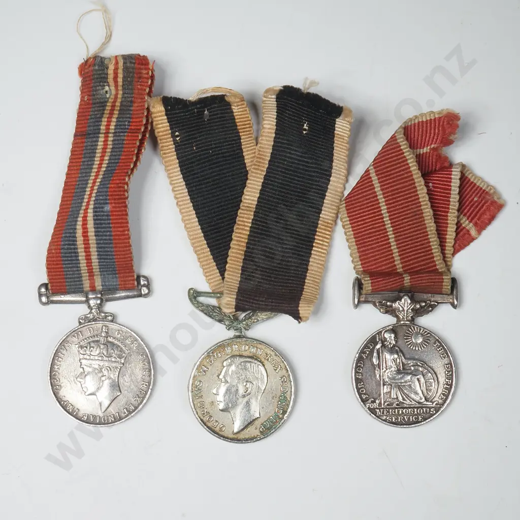 WW2 New Zealand BEM Home Service Miniature Group  Image 1++