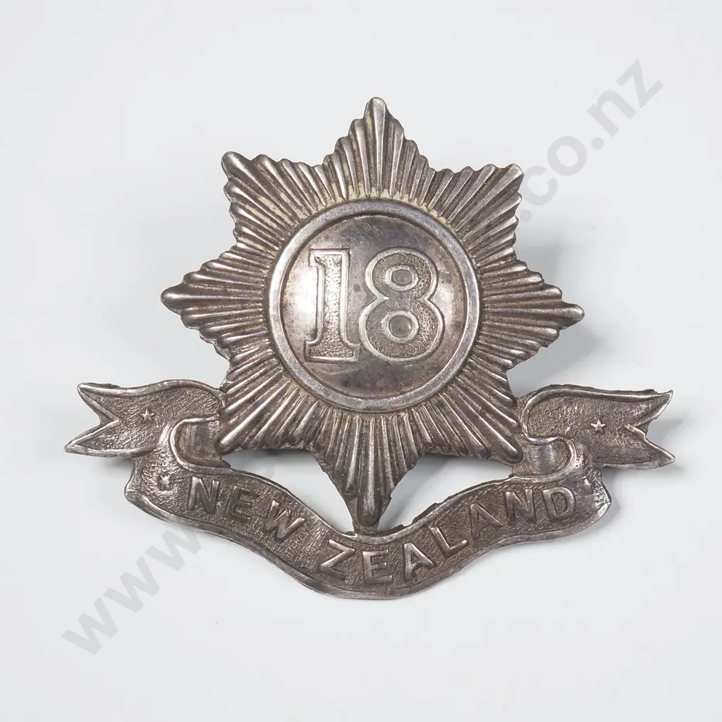 Sterling Silver 18th Reinforcement Sweetheart Brooch  Image 1++