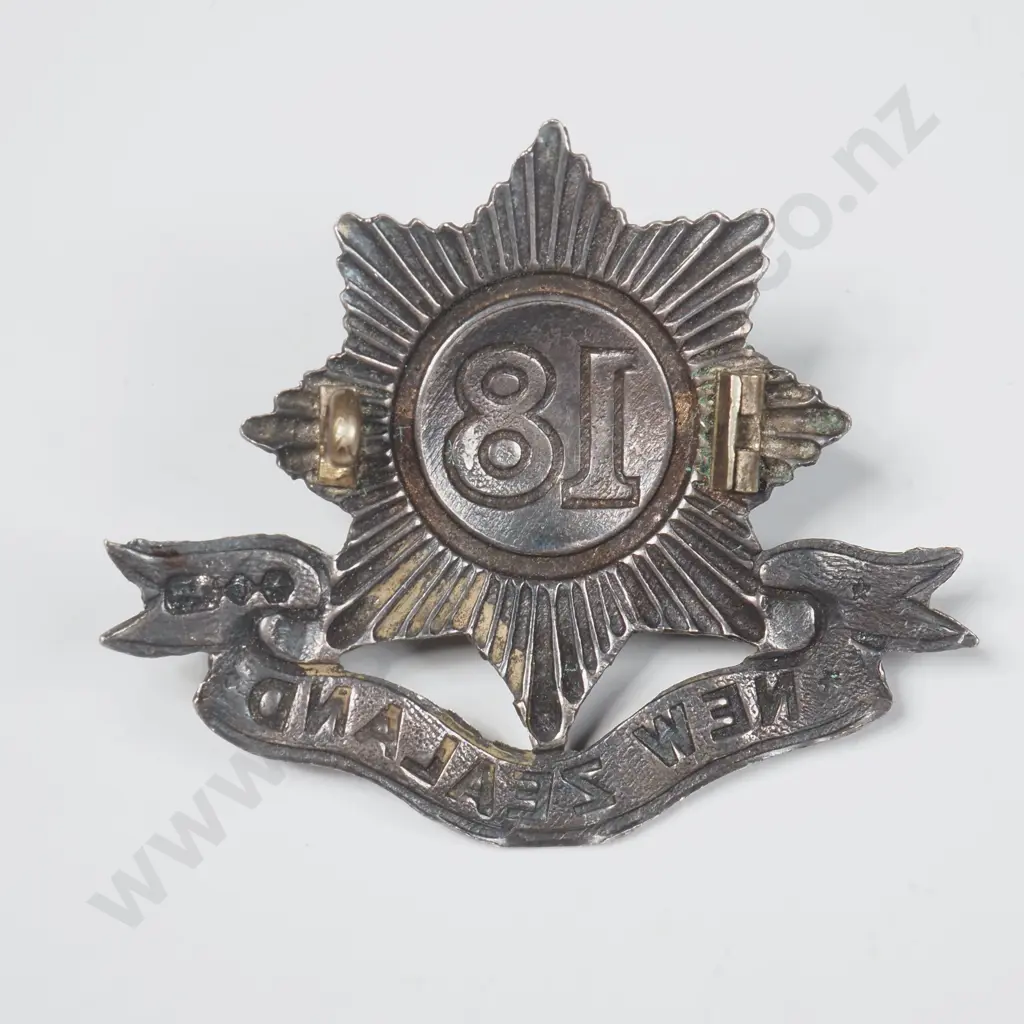 Sterling Silver 18th Reinforcement Sweetheart Brooch  Image 1++