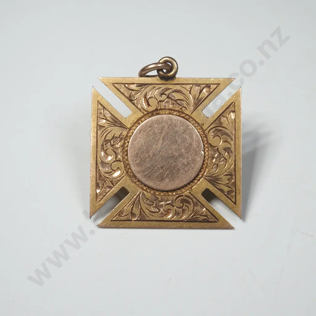WW1 New Zealand Token of Honour to Private F j Cunningham from Hilton Residants Image 1++