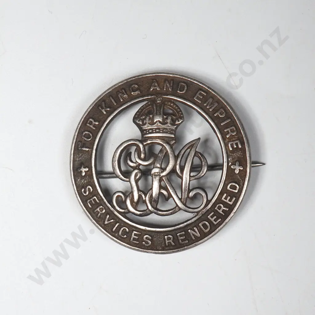 New Zealand Silver War Badge - NZ 10843 Image 1++