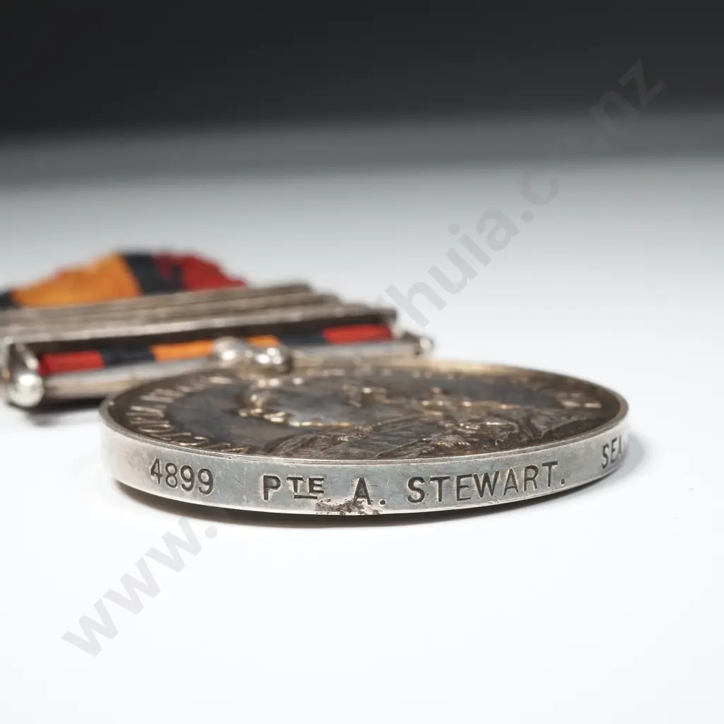 QSA to 4899 Pte A Stewart Seafourth Highlanders  Image 1++