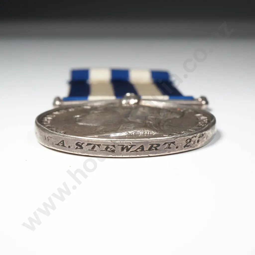 1882 Egypt Medal & Khedives Star to 2669 A Stewart Image 1++