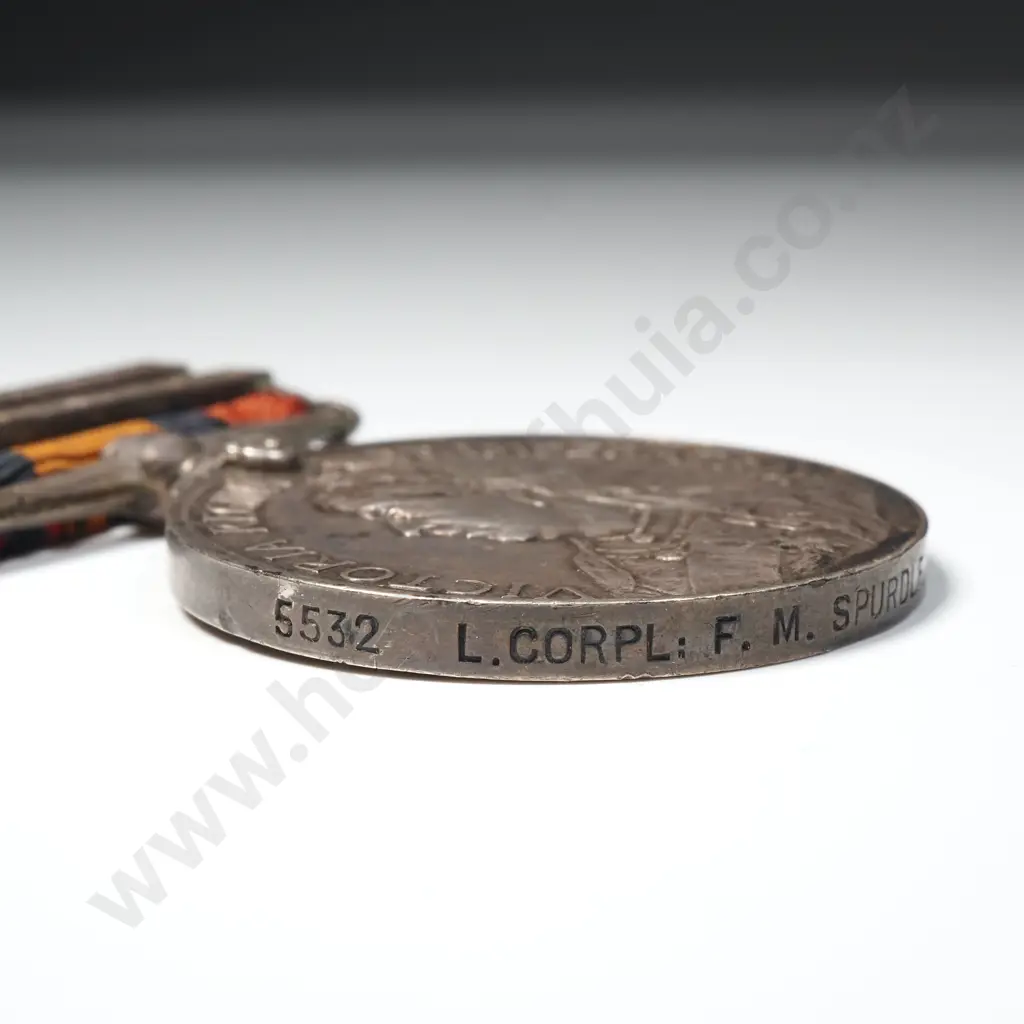 New Zealand Q.S.A. to 5532 F M Spurdle NZMR 8th Cont Image 1++