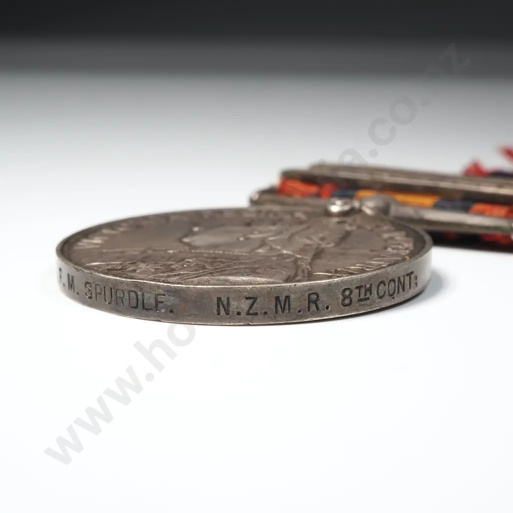New Zealand Q.S.A. to 5532 F M Spurdle NZMR 8th Cont Image 1++