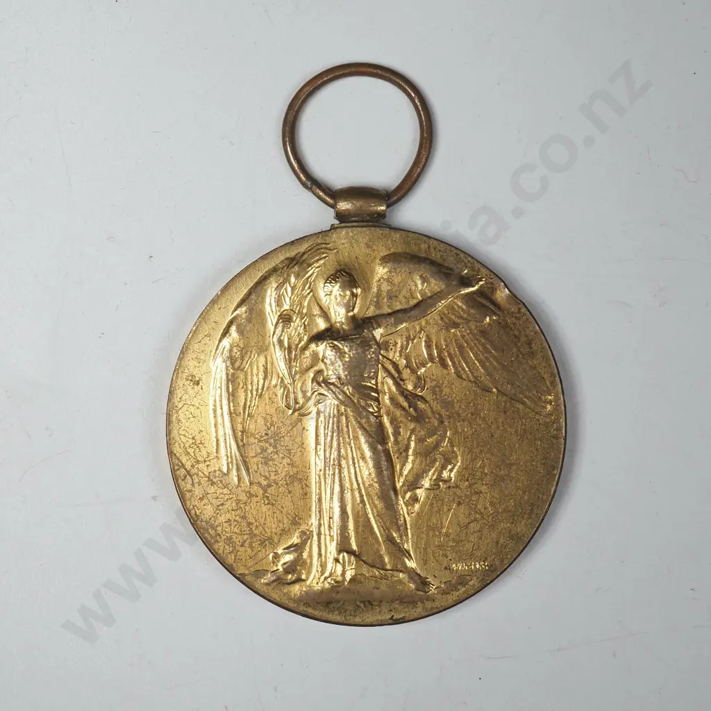 Victory Medal to 9/125 Trooper H.R. Hamilton NZEF Image 1++