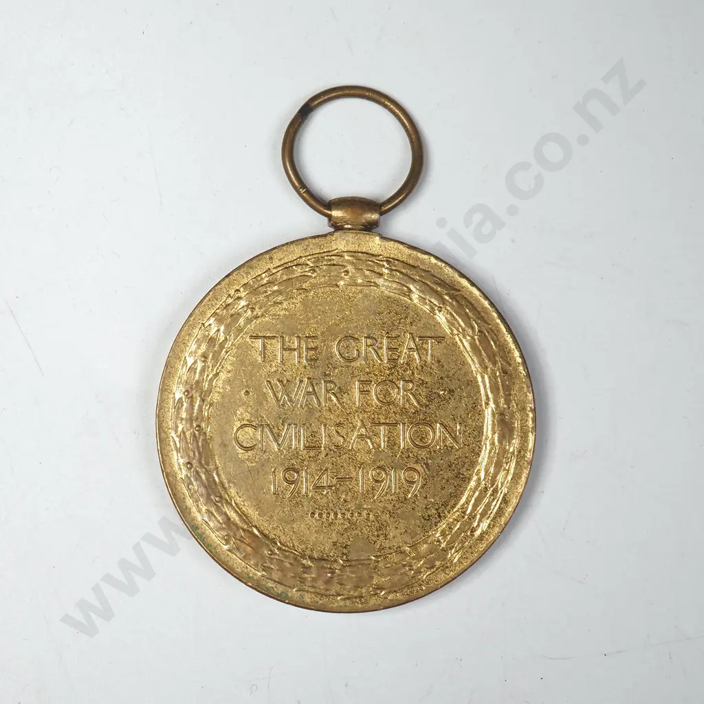 WWI Victory Medal Named “46754 PTE. R. W. MELROSE. N.Z.E.F.” 22653 Image 1++