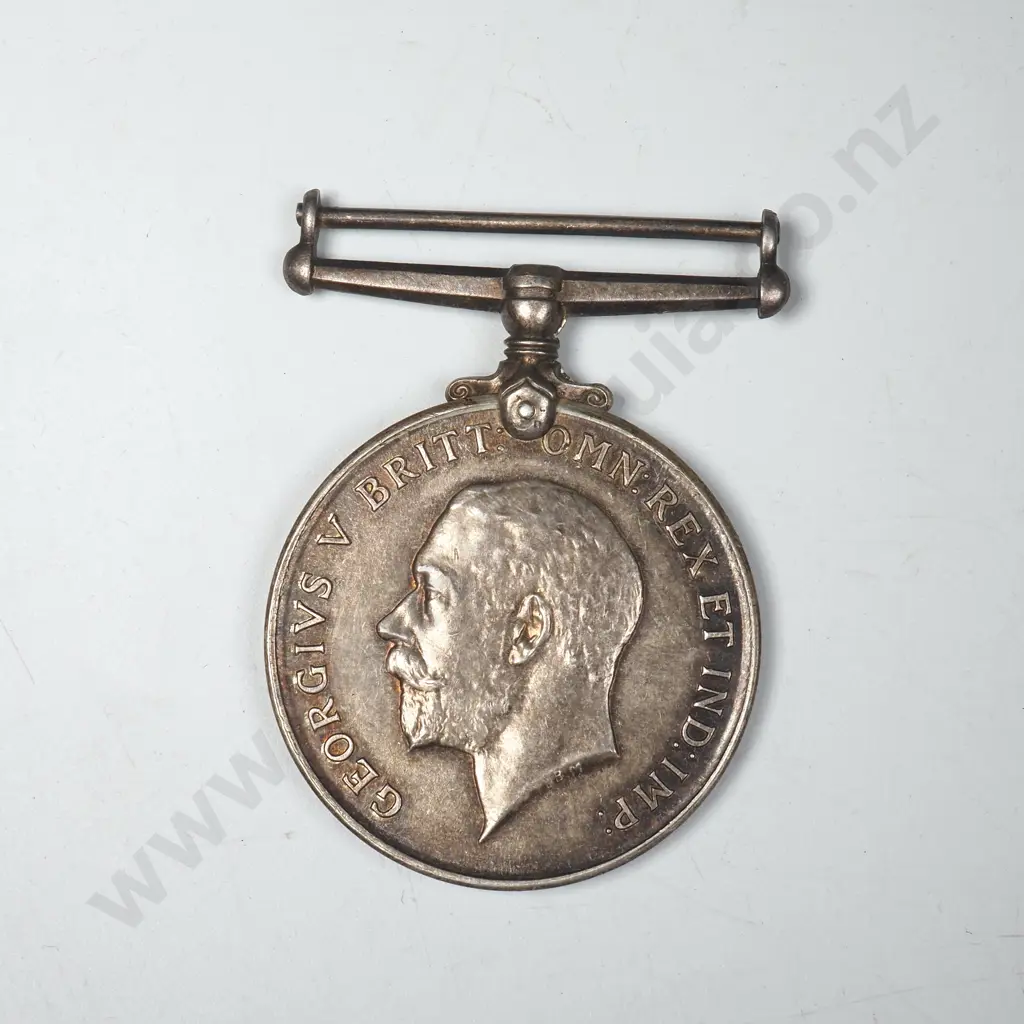WWI British War Medal Named “38190 RFLM. E. MEDCALF. N.Z.E.F.”. 22673 Image 1++