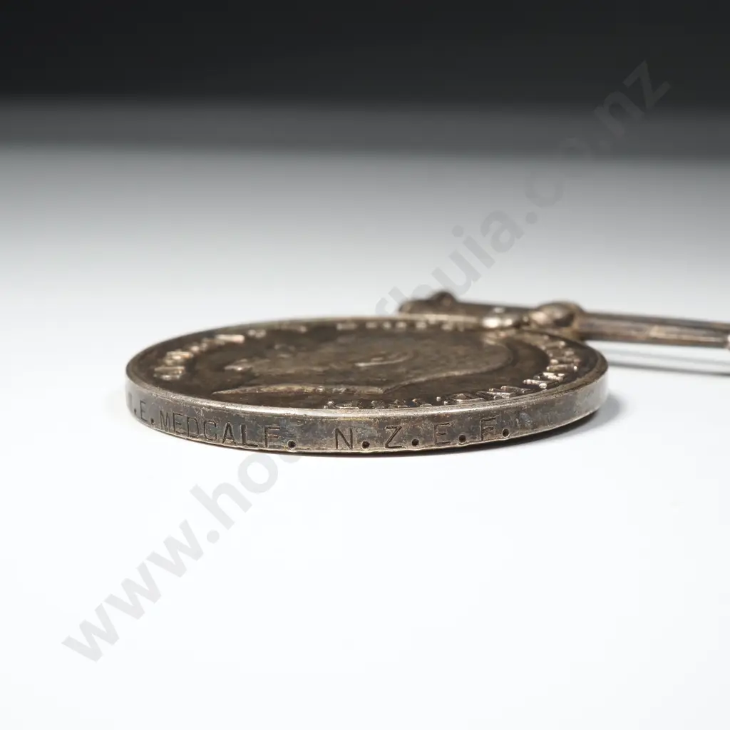 WWI British War Medal Named “38190 RFLM. E. MEDCALF. N.Z.E.F.”. 22673 Image 1++