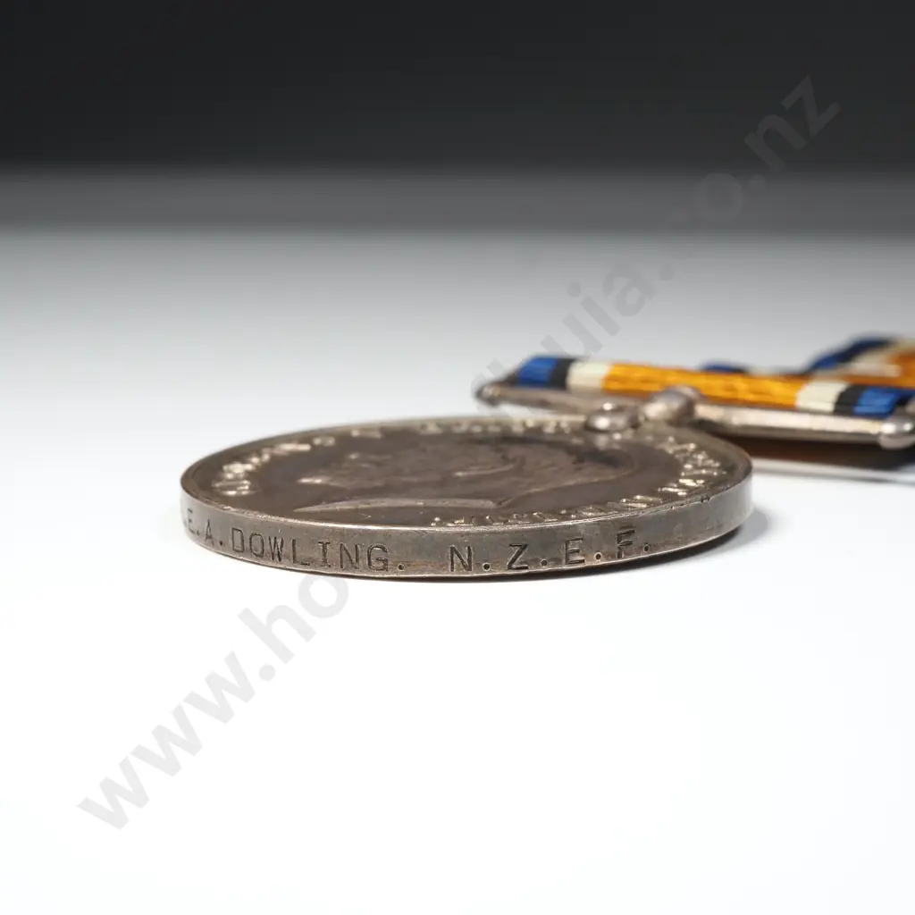WW1 British War Medal to 42946 E A Dowling NZEF Image 1++