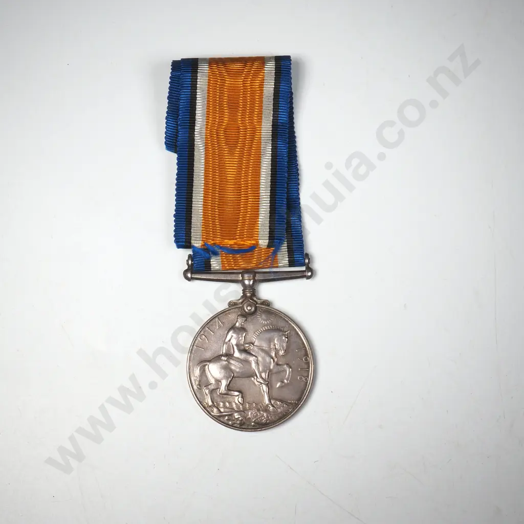 WW1 BWM to 61626 William Simmon Hansen 30th Reinforcements - Full Entitlement Image 1++