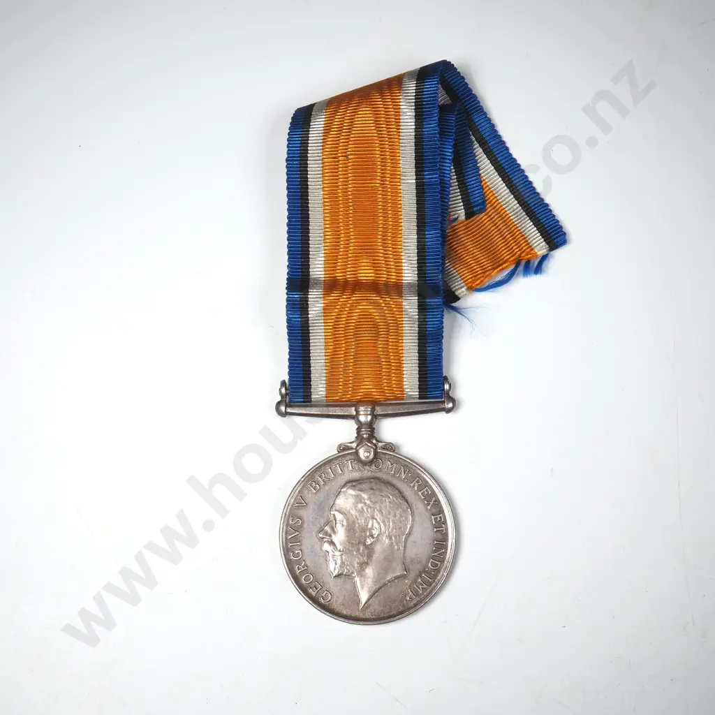 WW1 BWM to 61626 William Simmon Hansen 30th Reinforcements - Full Entitlement Image 1++