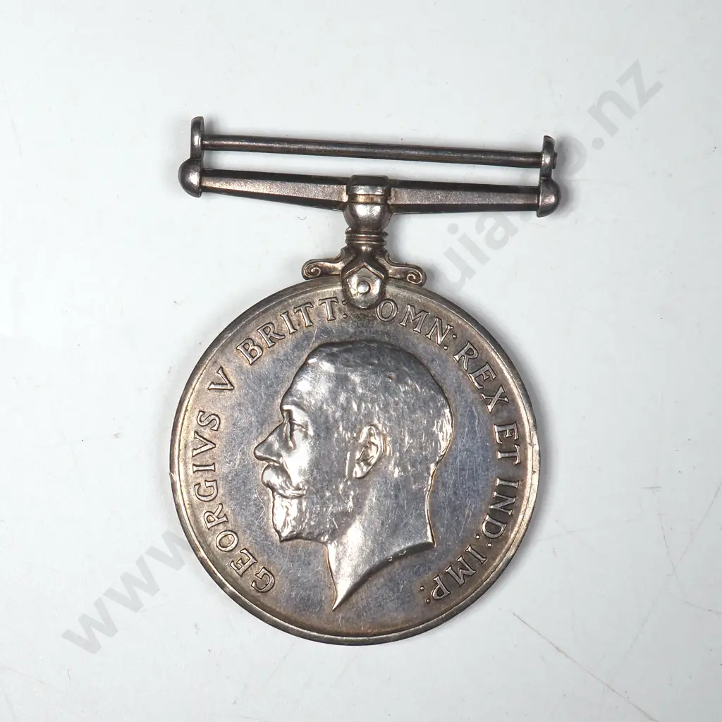WWI British War Medal Named “74097 PTE. C. C. KELLY. N.Z.E.F.”. 22728 Image 1++