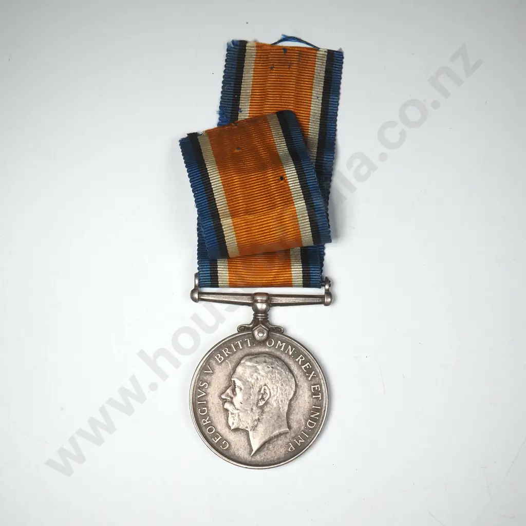 WW1 New Zealand British War Medal to 57476 Pte F J Clark NZEF Image 1++