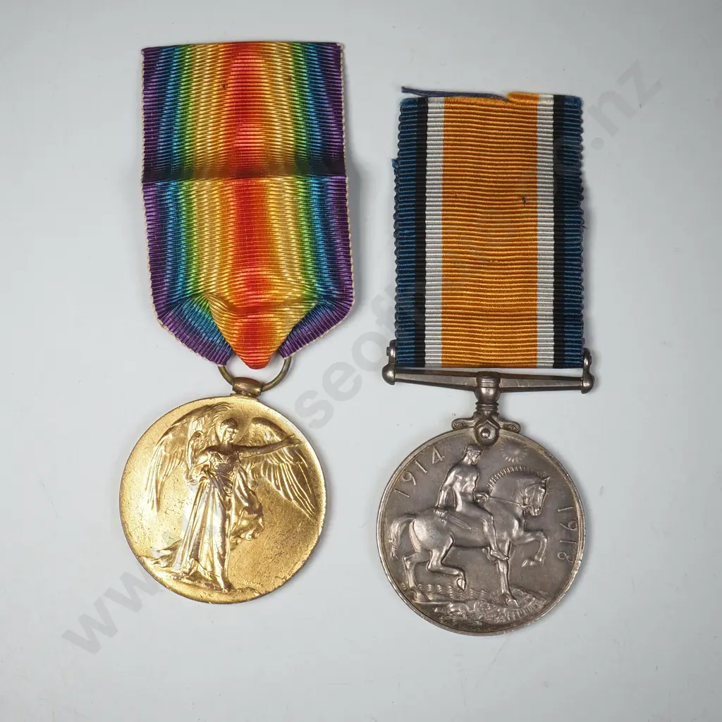 WW1 Pair to 8.1583 Pte Henry Albert Murphy KIA 6th August 1915 - Chunuk Bair Image 1++