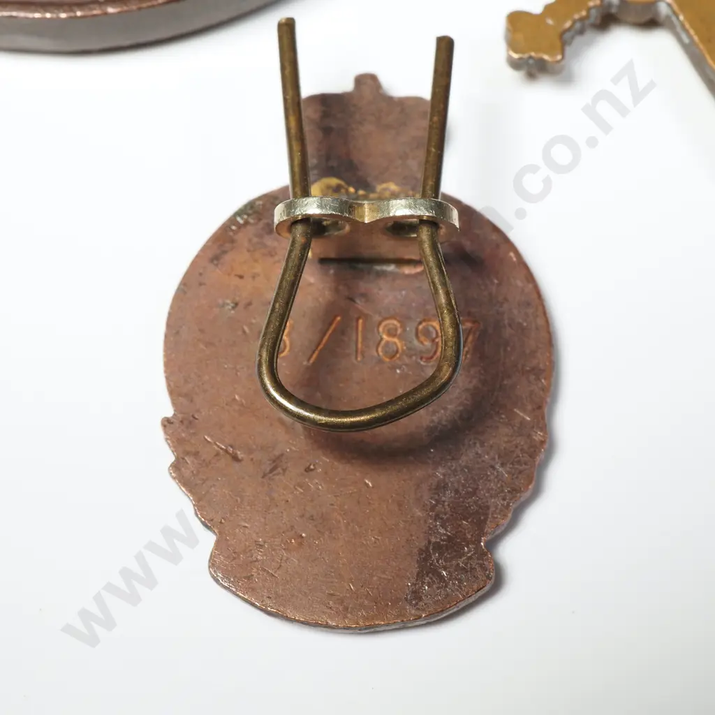 WW1 New Zealand 1914/15 Sta & BWM & Gallipoli Medallion to 8/1897 Pt P Rowberry NZEF Image 1++