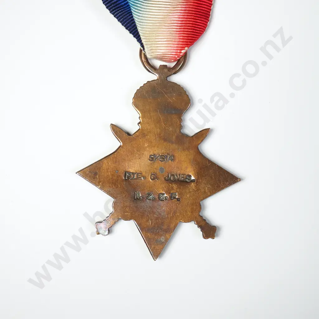WW1 Trio to 5/514 C Jones NZEF Image 1++