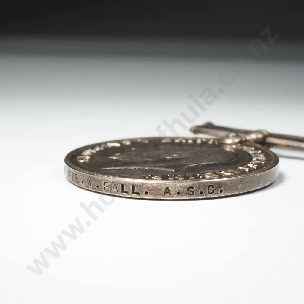 WW1 Trio to T4-085449 Pte William Fall Royal Army Service Corp Image 1++