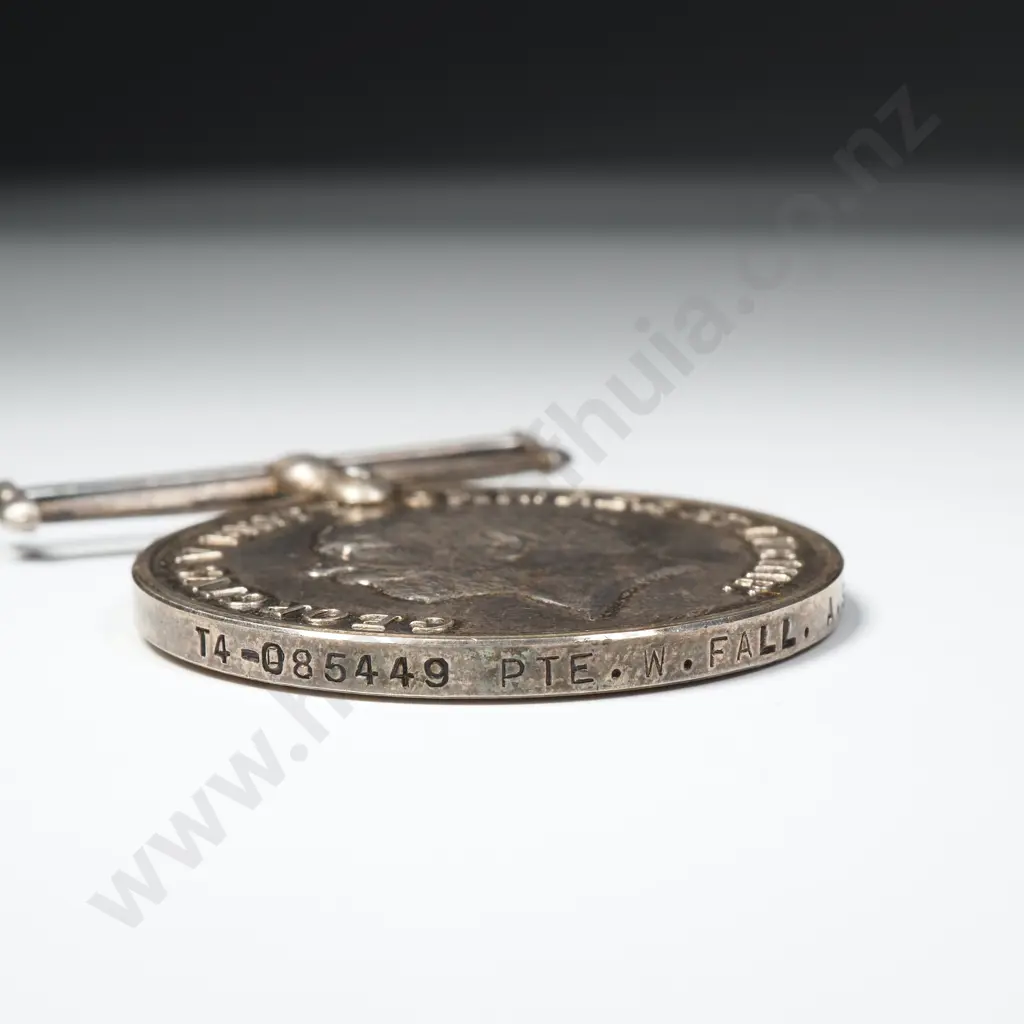WW1 Trio to T4-085449 Pte William Fall Royal Army Service Corp Image 1++