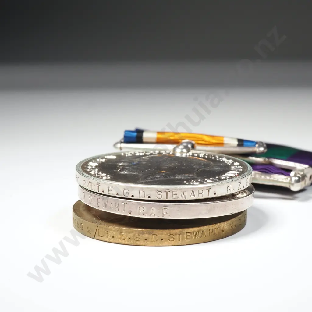 Military Cross Group to 2lt E G D Stewart NZEF  Image 1++