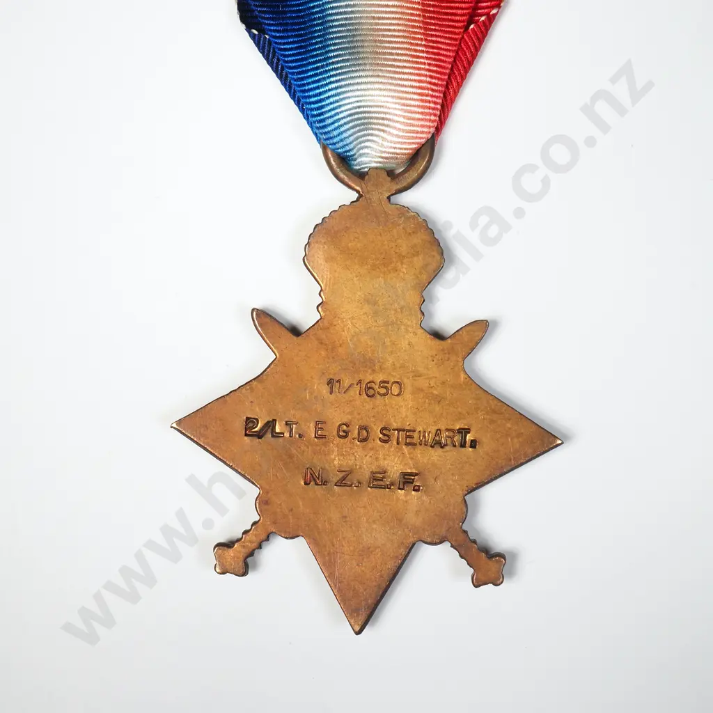 Military Cross Group to 2lt E G D Stewart NZEF  Image 1++