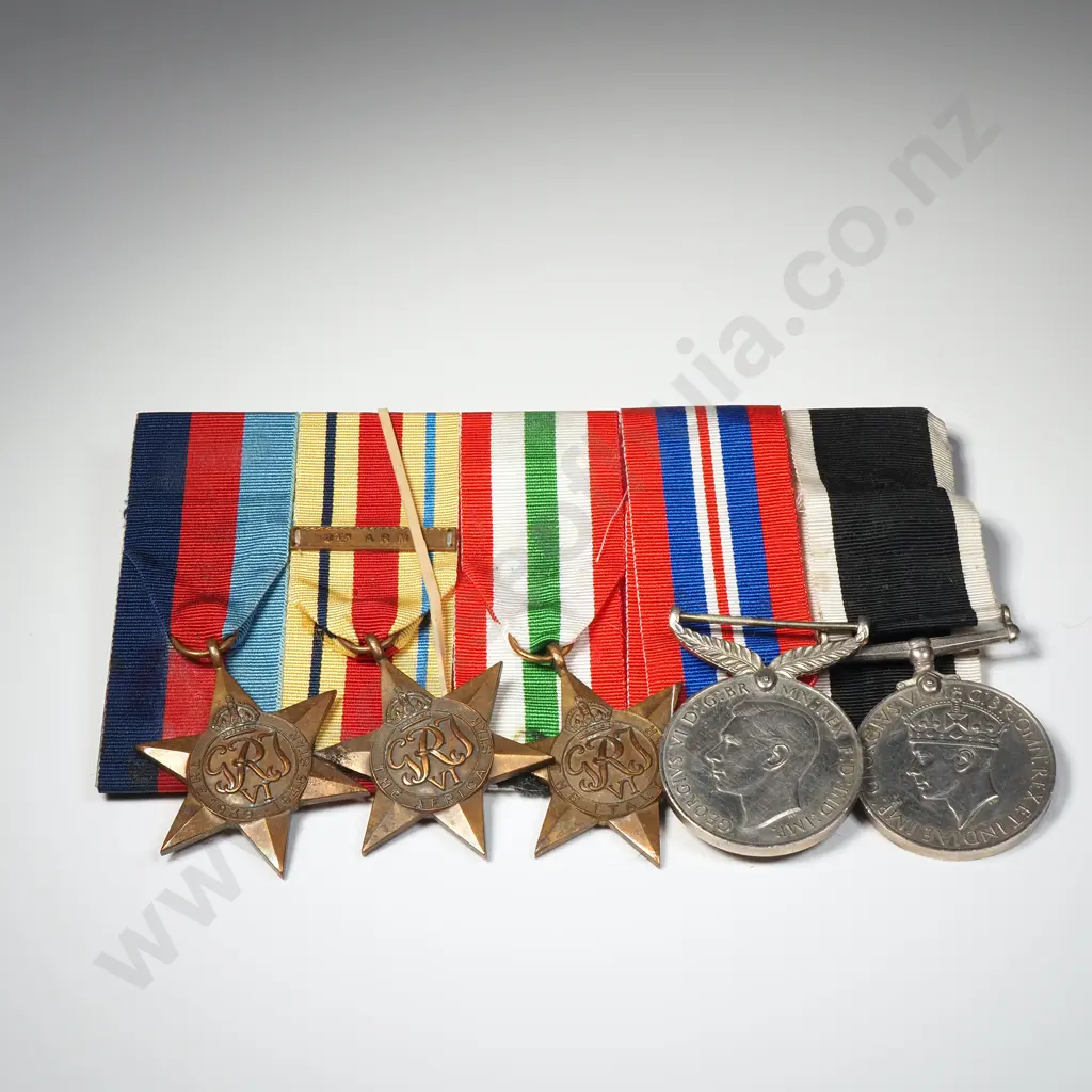 Impressive Family Group - WW1 Trio to 9/363 W Bambery NZEF - WW2 Group of Five to DJW Bambery & Medal to M Bambery Image 1++