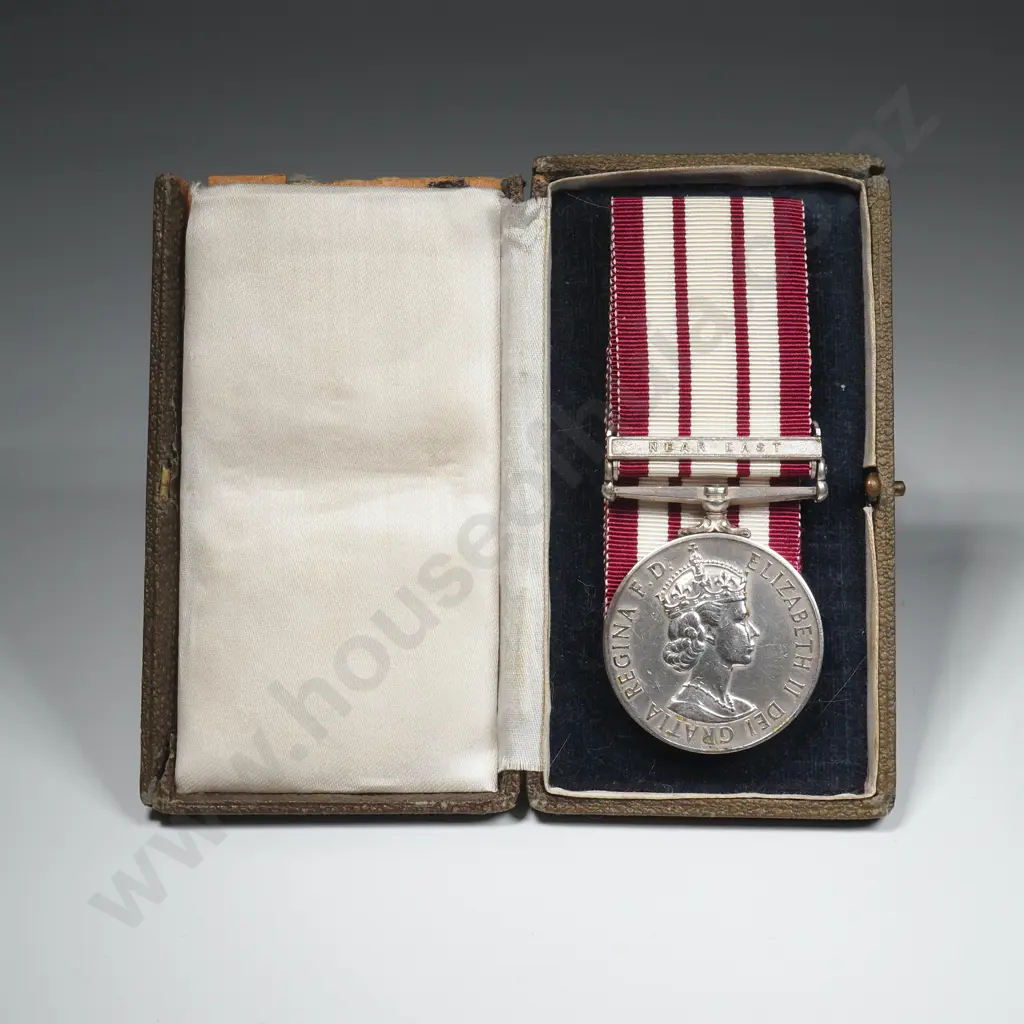 Naval GSM Medal C/SS 954880 P B Mayes ORD RN Image 1++