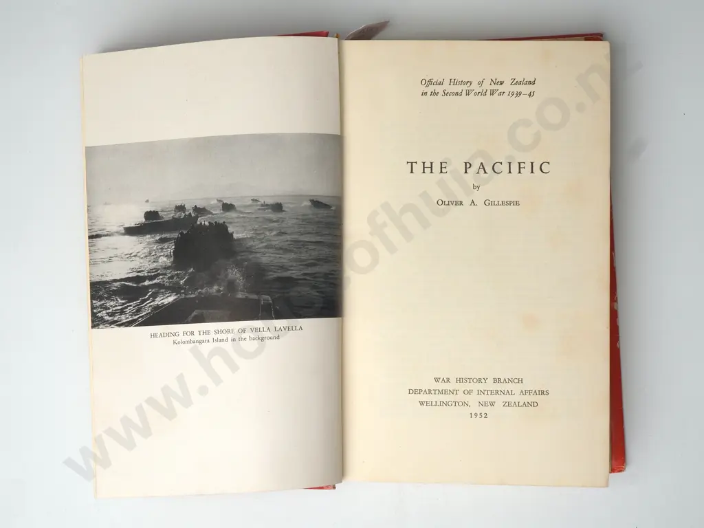 Oliver A. Gillespie - The Pacific, 1952 Image 1++