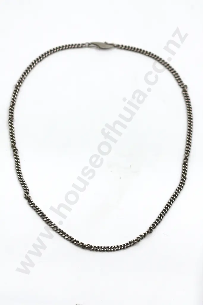 Substantial Sterling Silver Curb Link Chain "The long and winding road" Image 1++