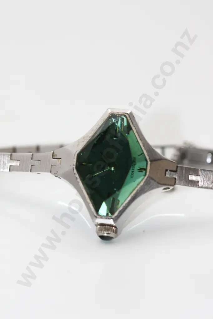 Seiko Green Crystal Watch "Lady in green" Image 1++