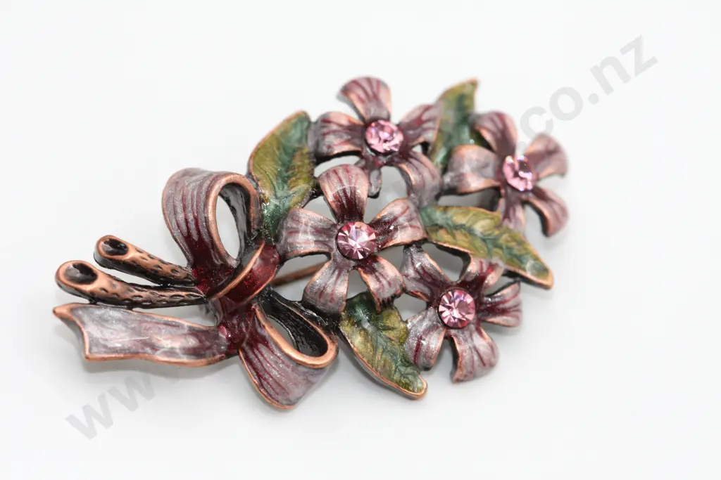 Colourful Bouquet of Wildflowers Brooch "Flowers for you" Image 1++