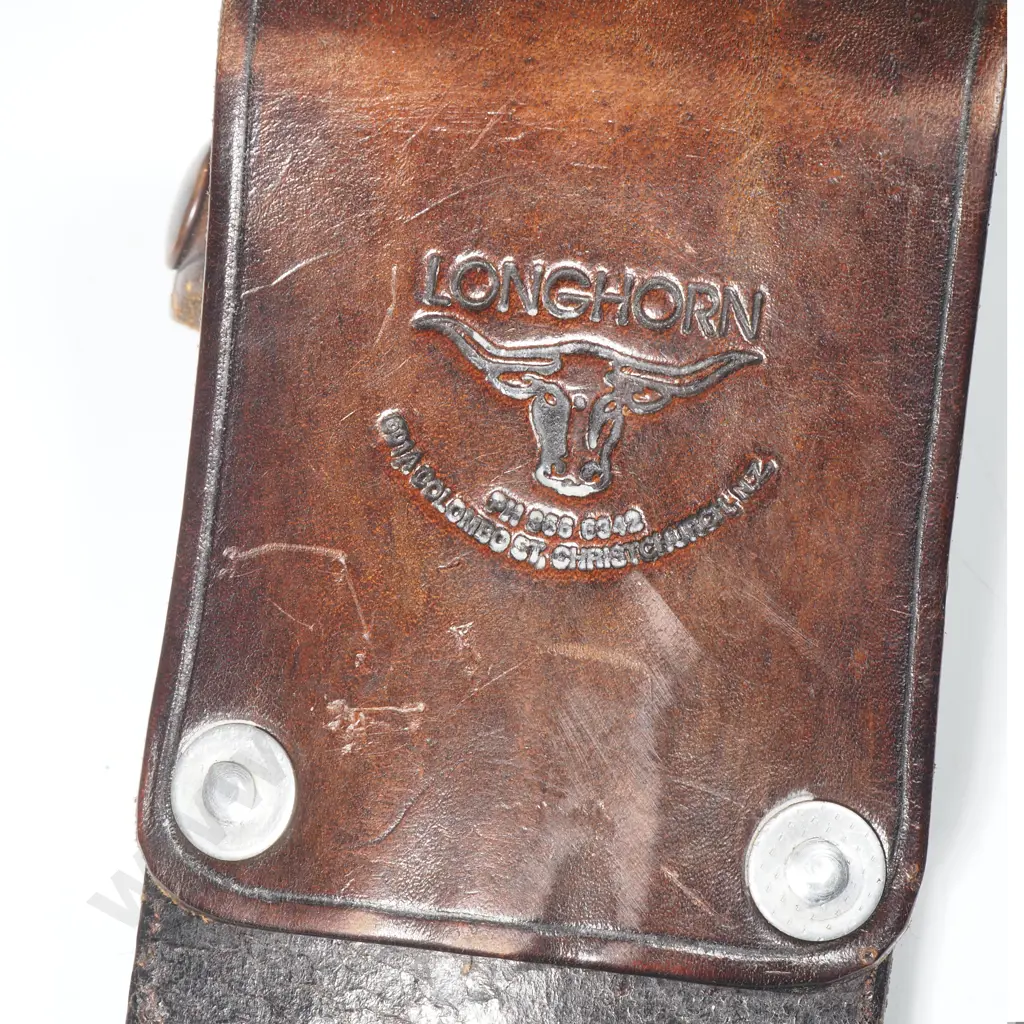 Leather Scabbed for 7 Inch K bar Style Knife Image 1++