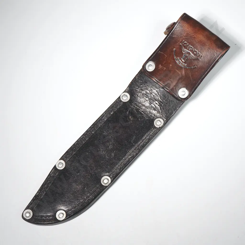 Leather Scabbed for 7 Inch K bar Style Knife Image 1++