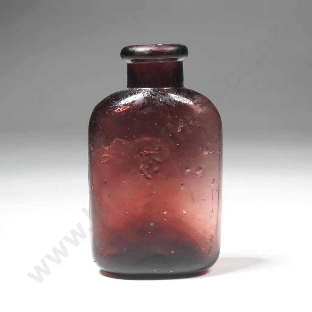 Antique Japanese Pill Bottle Image 1++